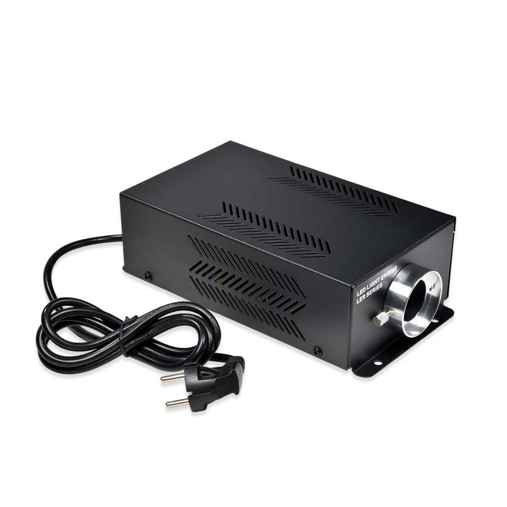 SANLI LED 4X12W DMX512 LED RGBW محرك الألياف الضوئية