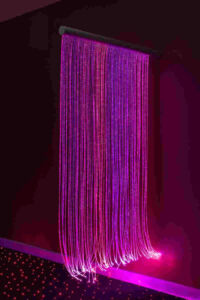 خيوط الألياف البصرية الحسية من سانلي LED 3 × 0.75 مم